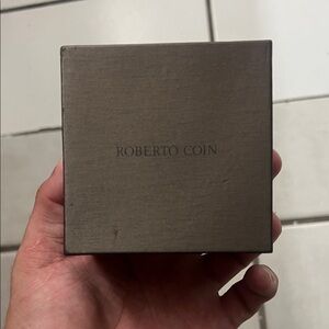Roberto Coin Dark Gray Jewelry Box